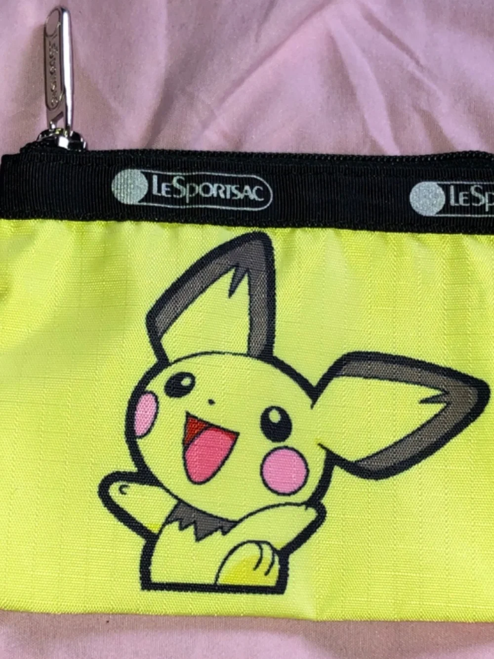 LeSportsac Pokemon Pikachu Mini Coin Purse - Picture 7 of 7